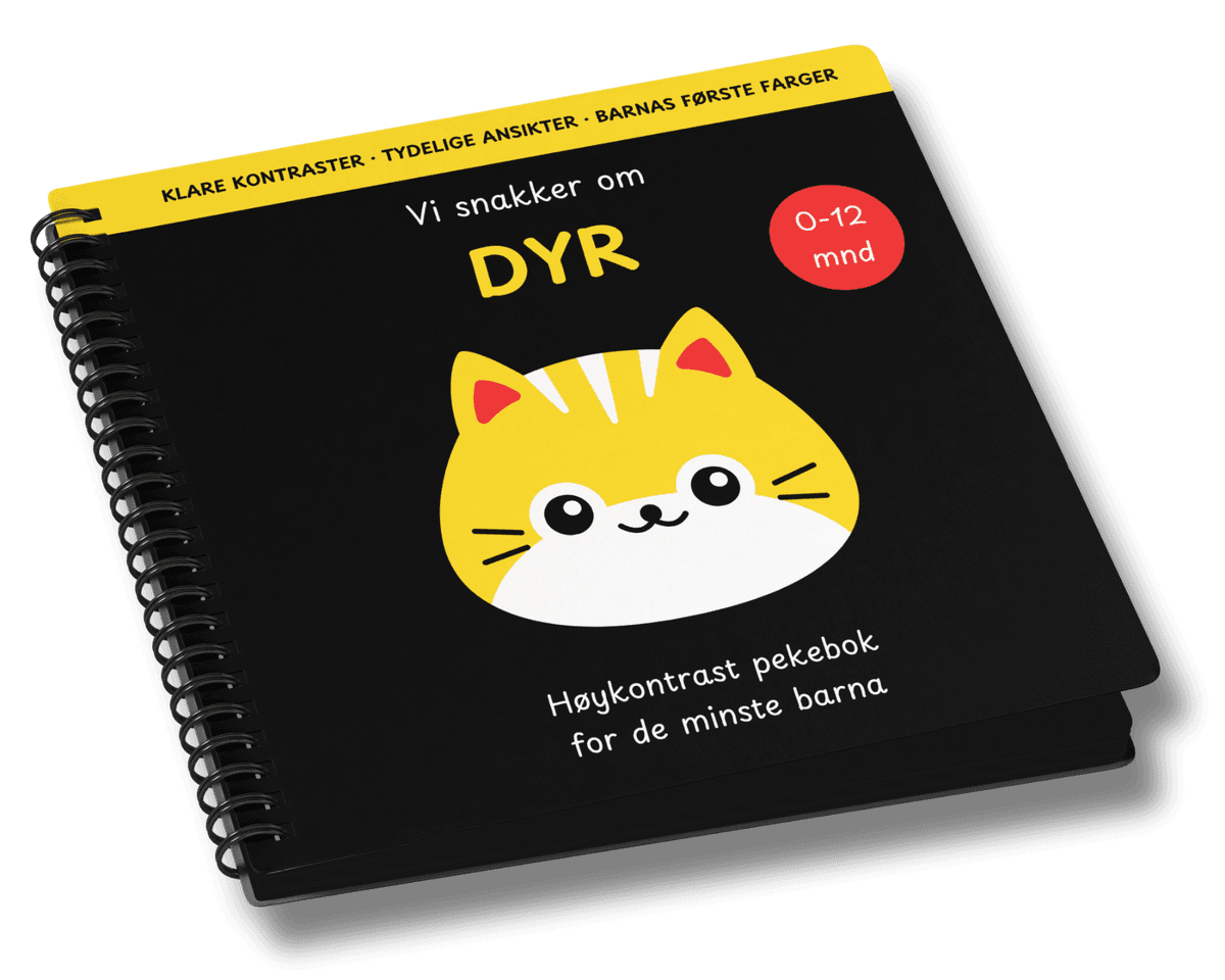 Vi snakker om dyr — pekebok av Caroline Strømhylden